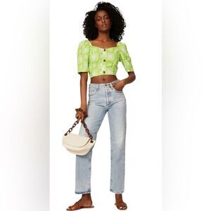 The Odells Julie Crop Top Size Small